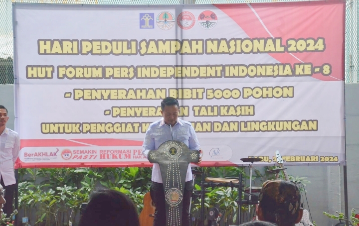 Kalapas kelas II A Salemba, Beni Hidayat membuka kegiatan tersebut. Foto Dok: (Ist)
