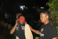 Pelaku dibekuk oleh Tim Resmob Polres Torut 
di Lingkungan Kalambe' Kelurahan Buntu Barana, Kecamatan Tikala, Kabupaten Toraja Utara, Senin (04/03/2024). Foto Dok:(Ist)