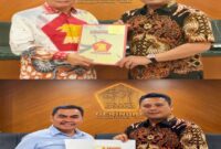 Foto Kolase: Kedua Calon Kandidat Tator dan Torut Frederik Victor Palimbong dan dr. Zadrack Tombek resmi menerima rekomendasi yang sama dari DPP Partai Gerindra, maju di Pilkada Tahun 2024-2029.