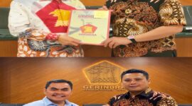 Foto Kolase: Kedua Calon Kandidat Tator dan Torut Frederik Victor Palimbong dan dr. Zadrack Tombek resmi menerima rekomendasi yang sama dari DPP Partai Gerindra, maju di Pilkada Tahun 2024-2029.