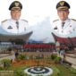 Bupati Torut Yohanis Bassang, S.E., M.Si. dan
Wakil Bupati Torut Frederik Victor Palimbong, S.T., M.Ak, kala itu. Mereka berdua menjabat sejak 26 April 2021 periode 2021–2024. Nampak kota Alun-alun Rantepao salah satu Mahakarya mereka berdua saat menahkodai Toraja Utara. Foto Dok: Redaksi.
 
