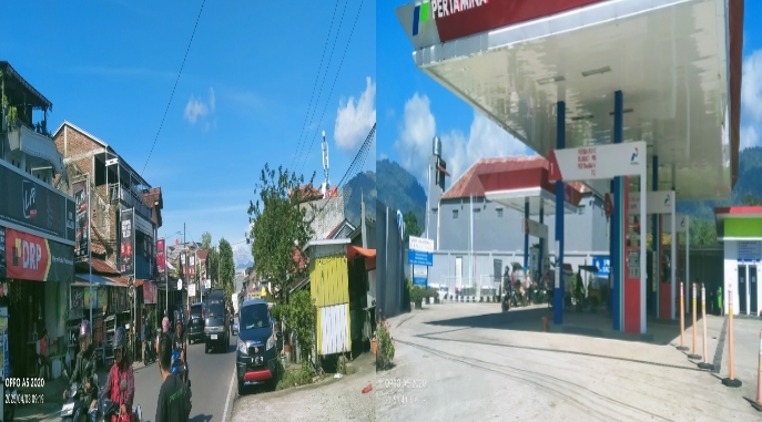 Hasil pantauan media ini di SPBU Karassik, Kecamatan Rantepao, Kabupaten Toraja Utara, Sulawesi Selatan, terpantau tak ada kemacetan panjang yang terjadi, hal itu kadangkala jam tertentu saja. Kamis (03/04/2025) pagi. Foto Dok: Arlin/inspirasipos.com.