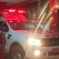 Nampak Sang Kades dirujuk ke RSUD Lagaligo Wotu mengunakan Ambulance, Minggu (13/4/2025). Foto Dok: Ist.