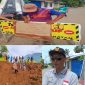 Nampak Pemerintah setempat dan Pemuda Karang Taruna (PKT) menutup Jalur Alternatif lintas Seba-seba di Simpang Tiga Desa Bahomoahi dan di wilayah perbatasan Desa Bahomoahi - Ululere, Jumat (18/04/2025) pagi.