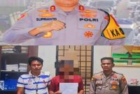 Terduga pelaku berinisial MI (39) terlibat dalam kasus pembunuhan terhadap MNS (32) di Desa Bahomante. Kini diamankan di ruang tahanan Polres Morowali untuk menjalani proses hukum lebih lanjut. Foto Dok: Ist.