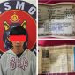 Foto Kolase: Terduga pelaku beserta barang bukti BPKB dan STNK motor. Dok: Ist.