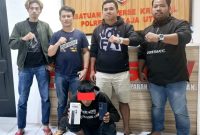 Tim Resmob Polres Torut Bekuk Terduga Pencurian Barang Elektronik di Bangkelekila. Foto Dok: Ist.