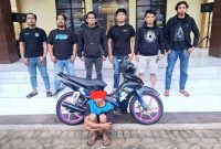 Tim Resmob Polres Torut Ringkus Terduga pelaku Curanmor dan uang tunai Rp151 Juta. Foto Dok: Ist