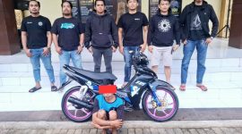 Tim Resmob Polres Torut Ringkus Terduga pelaku Curanmor dan uang tunai Rp151 Juta. Foto Dok: Ist