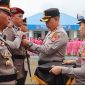 Sertijab di halaman Polres Toraja Utara. Foto Dok: Ist.