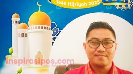 Foto Iklan: Direktur Perusahaan Air Minum Toraja Utara, Moses P. Limbongan. By. Redaksi: Erlinuddin.