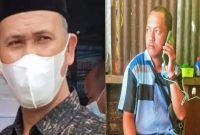Kepala Lembang Pata'padang, Matius Allokaraeng dan Tim Investigator Arie Mean (Kanan) saat mengkonfirmasi Kalem Pata'padang, Senin (9/06/2025) pagi. Foto Dok: inspirasipos.com