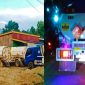 Supir Mobil Truk tangki yang singgah beristirahat di salah satu warung di Desa Pendolo, Kecamatan, Pamona Selatan, Kabupaten Poso, Sulawesi Tengah, beberapa waktu lalu (kiri). Foto Dok: 5 Maret 2025. Dan Mobil Truk tangki industri yang masuk ke Toraja Utara Disinyalir menjemput dan mengisi BBM jenis solar bersubsidi disejumlah titik di wilayah Toraja, pada Kamis malam (03/07/2025). Foto Dok: Hasil Investigasi Redaksi.