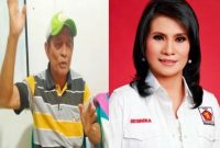 Lembaga Aliansi Indonesia LAI Toraja Utara Divisi Investigasi dan Rohaniawan, Benyamin Tipasarappang (kiri) dan Anggota DRPD Provinsi Sulsel Dra. Firmina Tallulembang (kanan). Foto Dok: Ist.