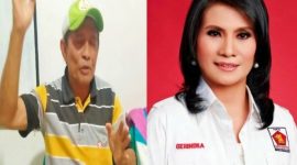 Lembaga Aliansi Indonesia LAI Toraja Utara Divisi Investigasi dan Rohaniawan, Benyamin Tipasarappang (kiri) dan Anggota DRPD Provinsi Sulsel Dra. Firmina Tallulembang (kanan). Foto Dok: Ist.