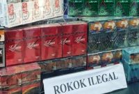 Ilustrasi rokok ilegal. Foto/Net.