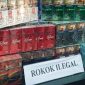 Ilustrasi rokok ilegal. Foto/Net.