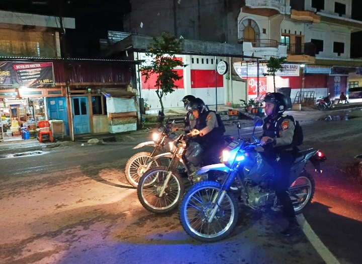 Intens patroli keliling demi jaga keamanan dan ketertiban masyarakat. Foto Dok: Ist