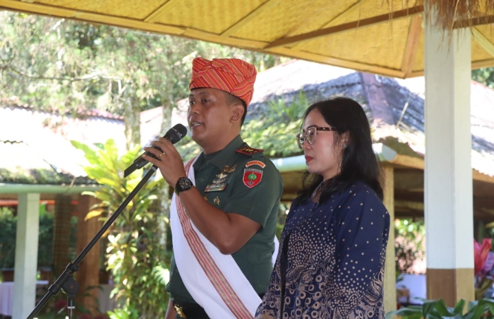 Pisah sambut Dandim 1414/TTR. Foto Dok: IST