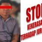 Terduga pelaku BR, yang aniaya jurnalis saat hendak meliput di SMAN 1 Rantepao pada Kamis (07/08/2025) siang. Foto.Dok: Redaksi.