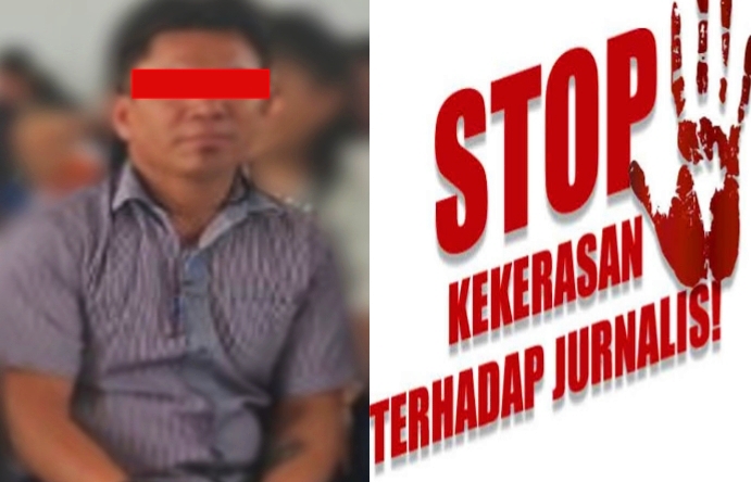 Terduga pelaku BR, yang aniaya jurnalis saat hendak meliput di SMAN 1 Rantepao pada Kamis (07/08/2025) siang. Foto.Dok: Redaksi.