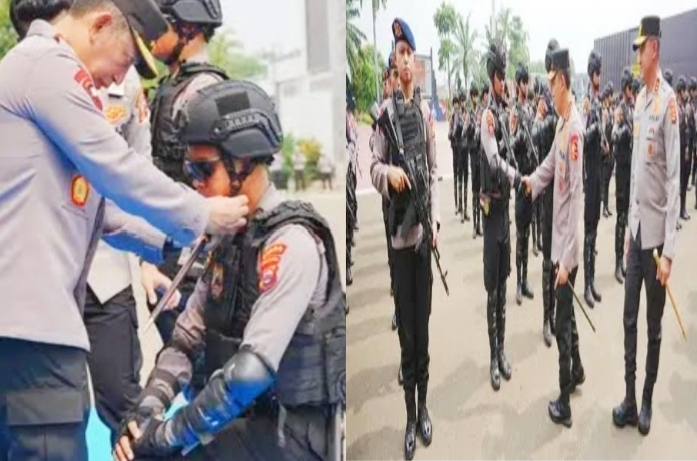 Kapolri Jenderal Listyo Sigit Prabowo resmikan Tim Maung Presisi Polda Banteng, pada Selasa (12/08/2025). Foto Dok: Istimewa.
