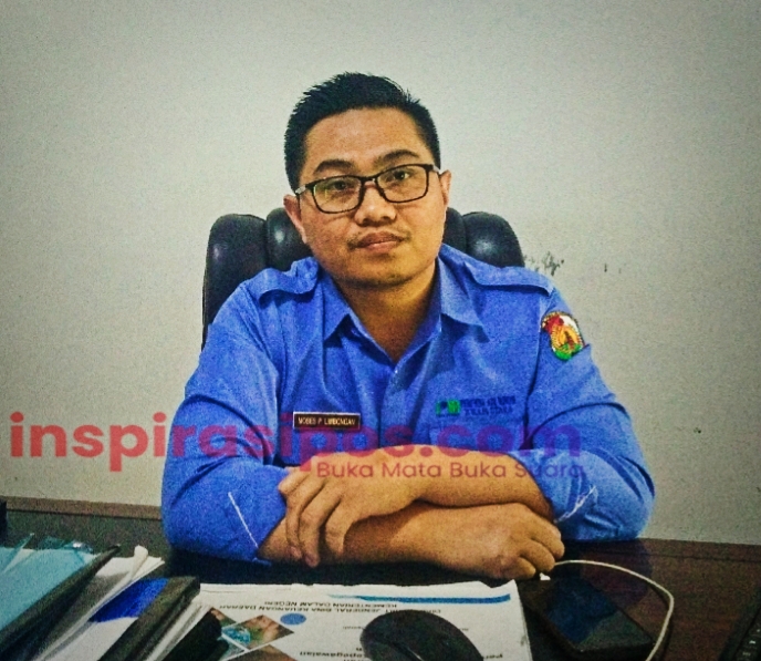 Direktur Perumda Air Minum Kabupaten Toraja Utara, Sulawesi Selatan, Moses P. Limbongan. Foto Dok: Redaksi/inspirasipos.com