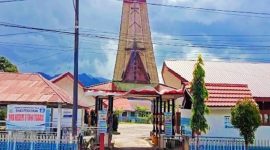 Lokasi Sekolah SMAN 3 Tana Toraja, Kabupaten Tana Toraja, Sulawesi Selatan. Foto Dok: Ist.