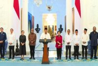 Presiden RI Prabowo Subianto menggelar pertemuan dengan para ketua umum partai politik serta pimpinan lembaga negara menyikapi kondisi saat ini terkait aksi demo disejumlah wilayah di Indonesia. Foto: Biro pers kepresidenan