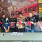 Polsek Ngaliyan Polrestabes Semarang mengelar press release pengungkapan kasus pembuangan janin bayi hasil aborsi yang dilakukan sepasang kekasih di Kawasan Industri Candi (KIC), Kota Semarang, pada Senin (25/8/2025). Foto Dok:(Humas)
