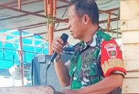 Babinsa Sertu Amir Pabane Babinsa Mari-Mari Kecamatan Sabbang, Kabupaten Luwu Utara. Foto.Dok: Istimewa.