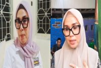Bupati Barru, Andi Ina Kartika Sari, tak kuasa menahan kesedihan saat melayat di rumah duka Abay di Jalan Balang Baru II, Kecamatan Tamalate, Kota Makassar , Sabtu (30/8/2025). Foto Dok: Ist