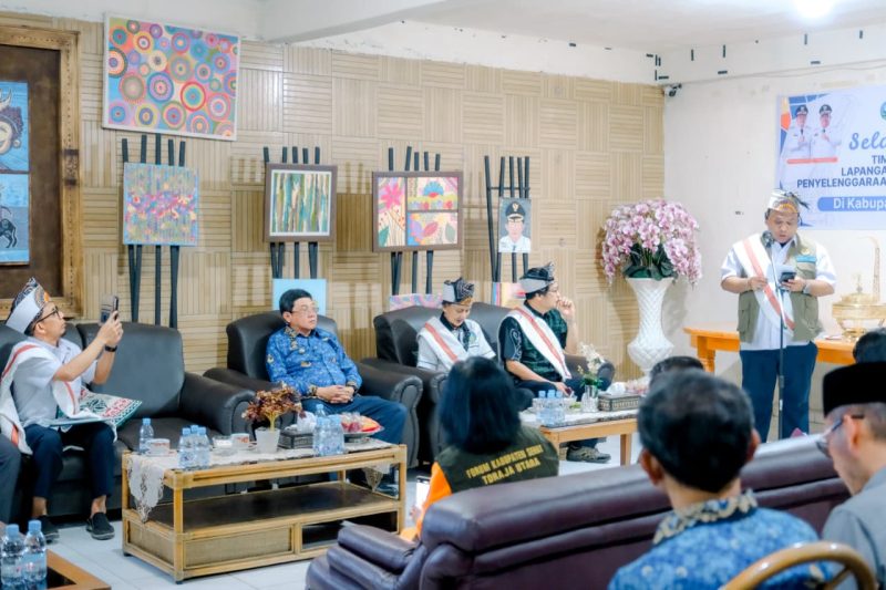 Kunjungan Tim Validasi Lapangan Penyelenggaraan Kabupaten/Kota Sehat (KKS) 2025 di Kabupaten Toraja Utara. (hms) 