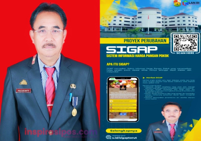 Kepala Dinas Ketahanan Pangan dan Perikanan Toraja Utara, Paulus Batti’, SE, MH. Foto Dok: Banner Sigap Kadis Ketapang.