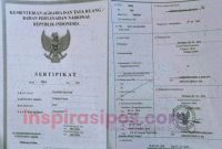 Arsip Sertifikat Tanah yang dinyatakan hilang. Daftar terlampir di kantor Notaris Pahala Lammiduk Rumahorbo, Jl. Monginsidi, Depan SMA Katolik Rantepao, Kecamatan Rantepao, Kabupaten Toraja Utara, Sulawesi Selatan, Selasa (16/09/2025).
