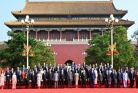 Presiden Republik Indonesia, Prabowo Subianto, menghadiri Perayaan 80 Tahun Kemenangan Perang Perlawanan Rakyat Tiongkok yang digelar di Tian’anmen, Beijing, Republik Rakyat Tiongkok (RRT) pada Rabu, 3 September 2025. Foto Dok: BPMI Setpres/Photo Pool China Victory Day