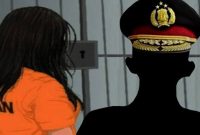 Ilustrasi Oknum Polisi Lakukan Pelecehan ke Tahanan Wanita di Polres Luwu. 