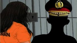 Ilustrasi Oknum Polisi Lakukan Pelecehan ke Tahanan Wanita di Polres Luwu. 