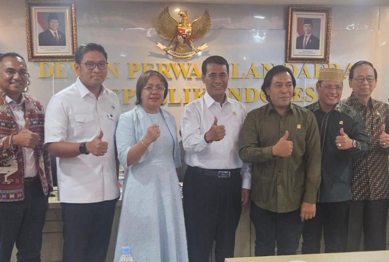 Mentan Amran Sulaiman saat hadir di komite 2 DPD RI. (ist)